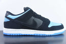 Tênis SB Dunk Low – Modelo “J-Pack 2” (Preto/Azul Royal)