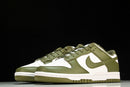 Tênis SB Dunk Low – Olive White (Verde Oliva/Branco)