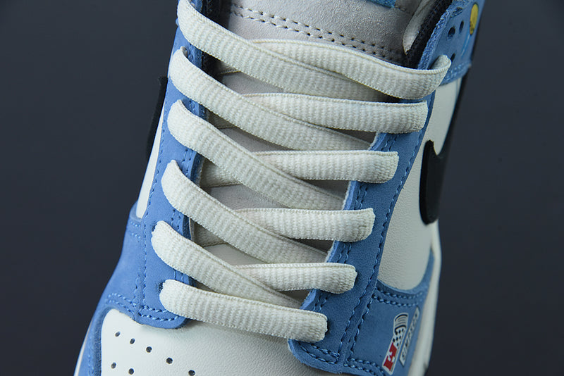Tênis SB Dunk Low – Modelo “AE86” (Preto/Branco)