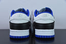 Tênis Dunk Low – Modelo “Game Royal” (Branco/Preto/Azul Royal)