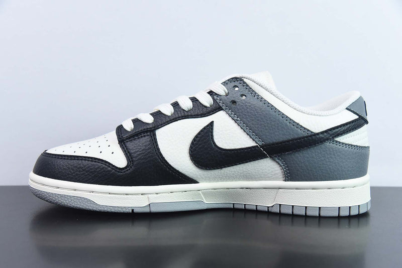 Tênis Dunk Low – Modelo “World Smile” (Branco/Amarelo/Preto) – Estampa Smiley
