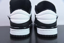 Tênis SB Dunk Low – Modelo “Twist Panda” (Preto/Branco) – Design Contrastante