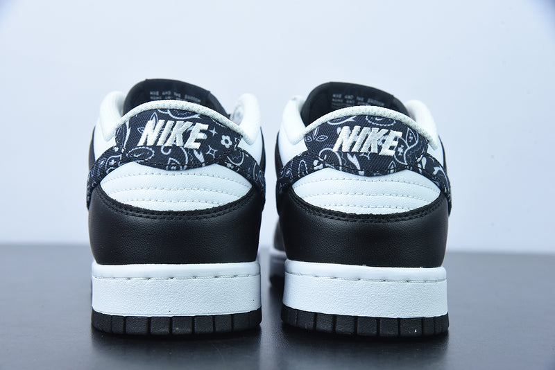 Tênis SB Dunk Low – Modelo “Black Paisley” (Estampa Exclusiva)