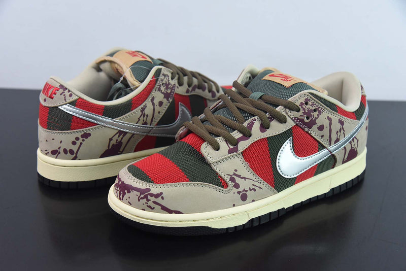 Tênis SB Dunk Low – Modelo “Freddy Krueger” (Edição Halloween)