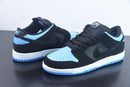 Tênis SB Dunk Low – Modelo “J-Pack 2” (Preto/Azul Royal)