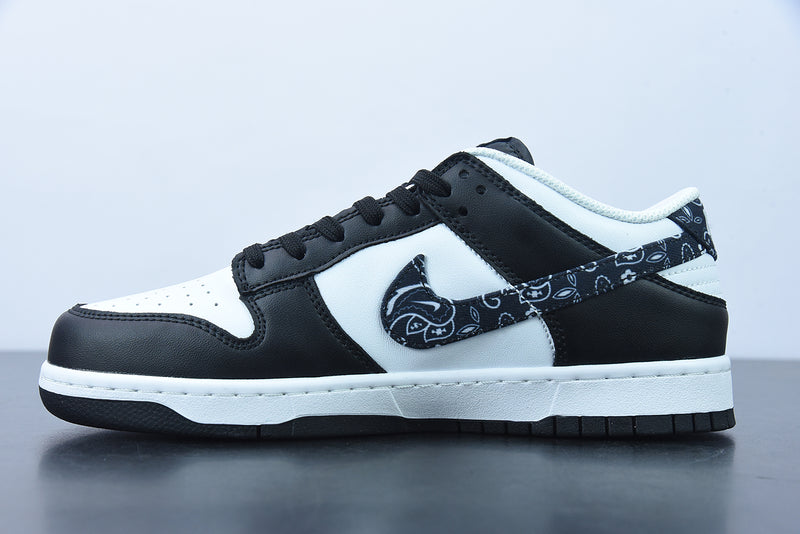 Tênis SB Dunk Low – Modelo “Black Paisley” (Estampa Exclusiva)