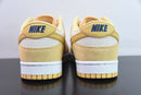 Tênis SB Dunk Low – Modelo “Gold Suede” (Bege/Dourado)