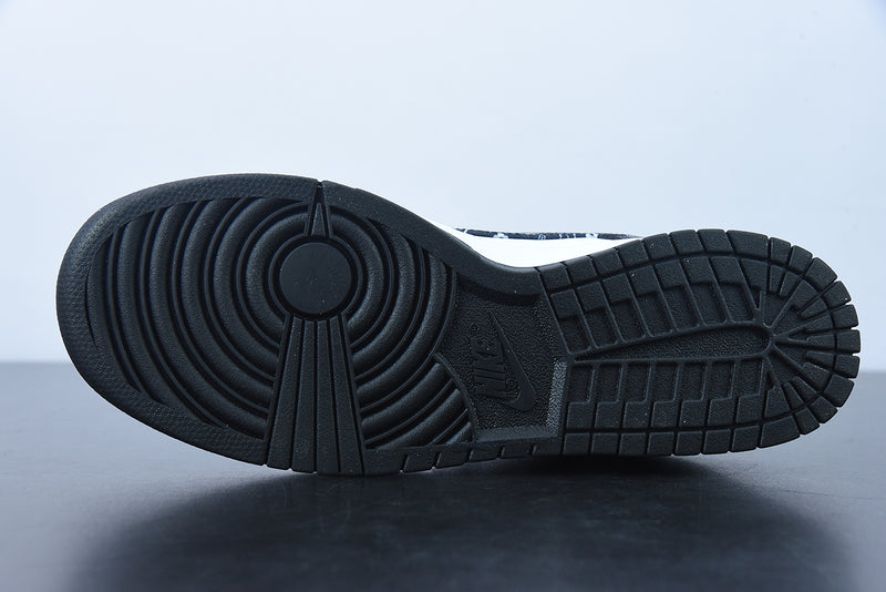 Tênis SB Dunk Low – Modelo “Black Paisley” (Estampa Exclusiva)